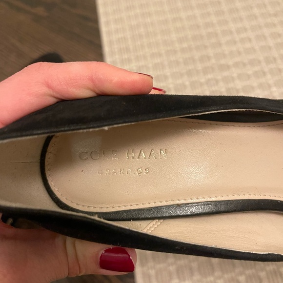 Cole Haan grand iOS pumps- black suede - size 9.5 - Picture 5 of 5